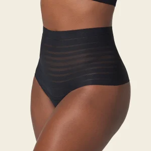 Culotte taille haute en dentelle avec contrôle en douceur
