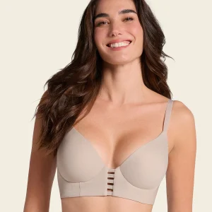 Soutien-gorge triangle push-up très couvrant à mémoire de formes