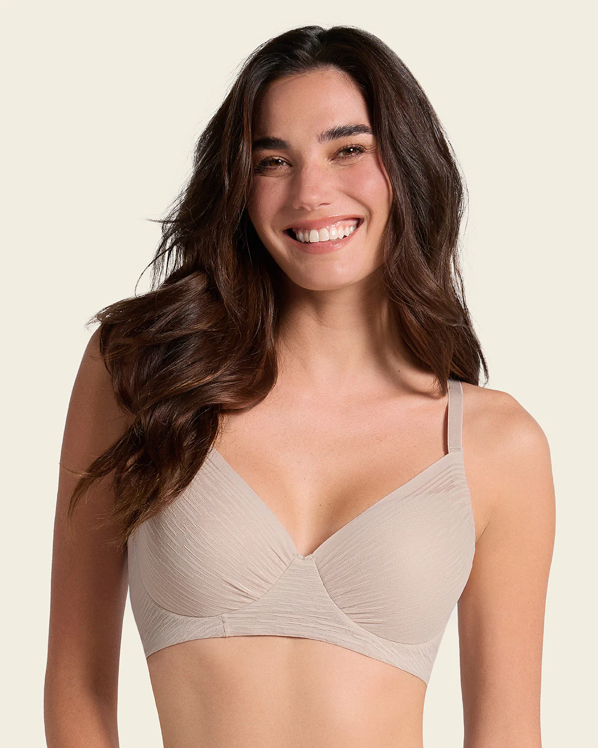 Soutien-gorge confortable avec une couverture complète de la poitrine