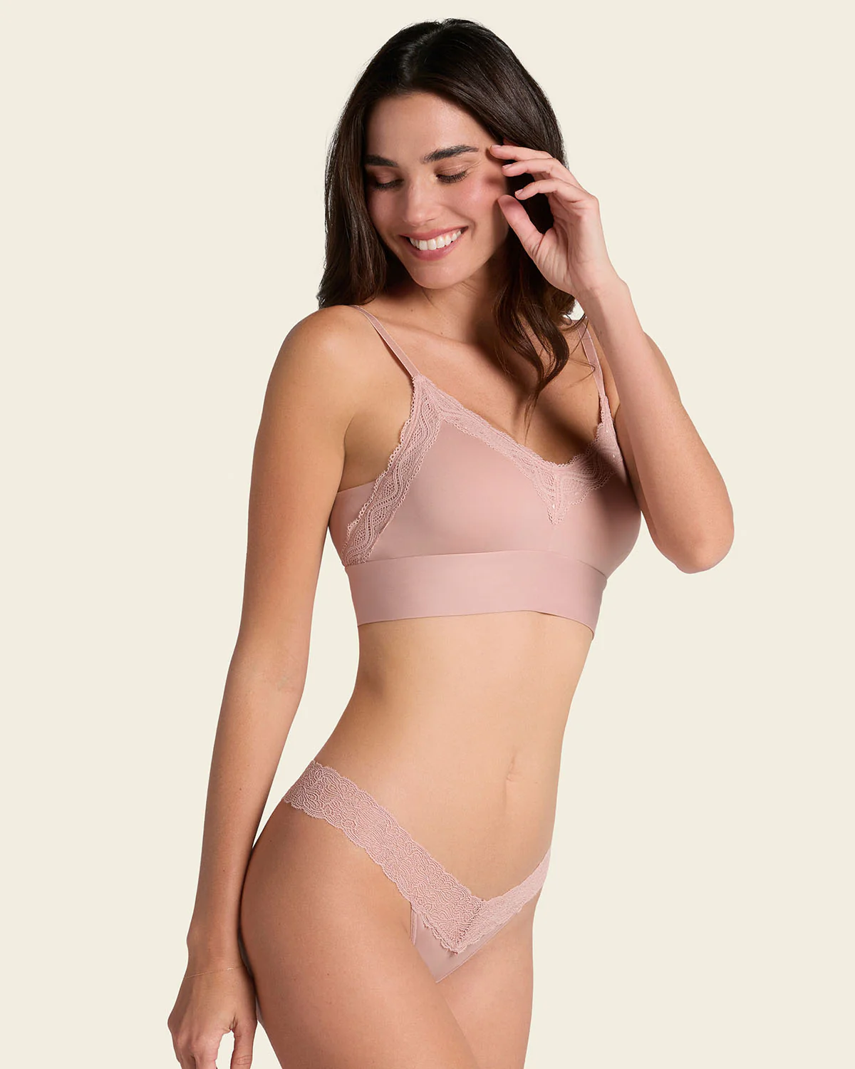 Bralette confortable et douce avec une bonne couvrance du dos – Image 3