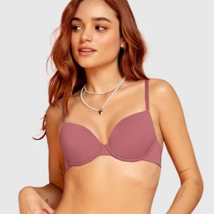 Soutien-gorge uni avec arceau intérieur