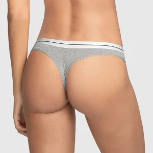 Culotte brésilienne en coton avec taille élastique douce