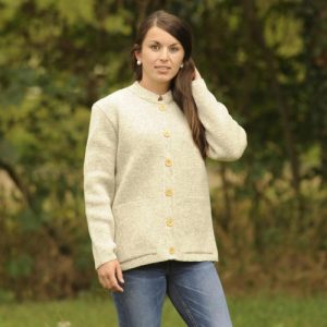 VESTE LAINE FEMME BASCO