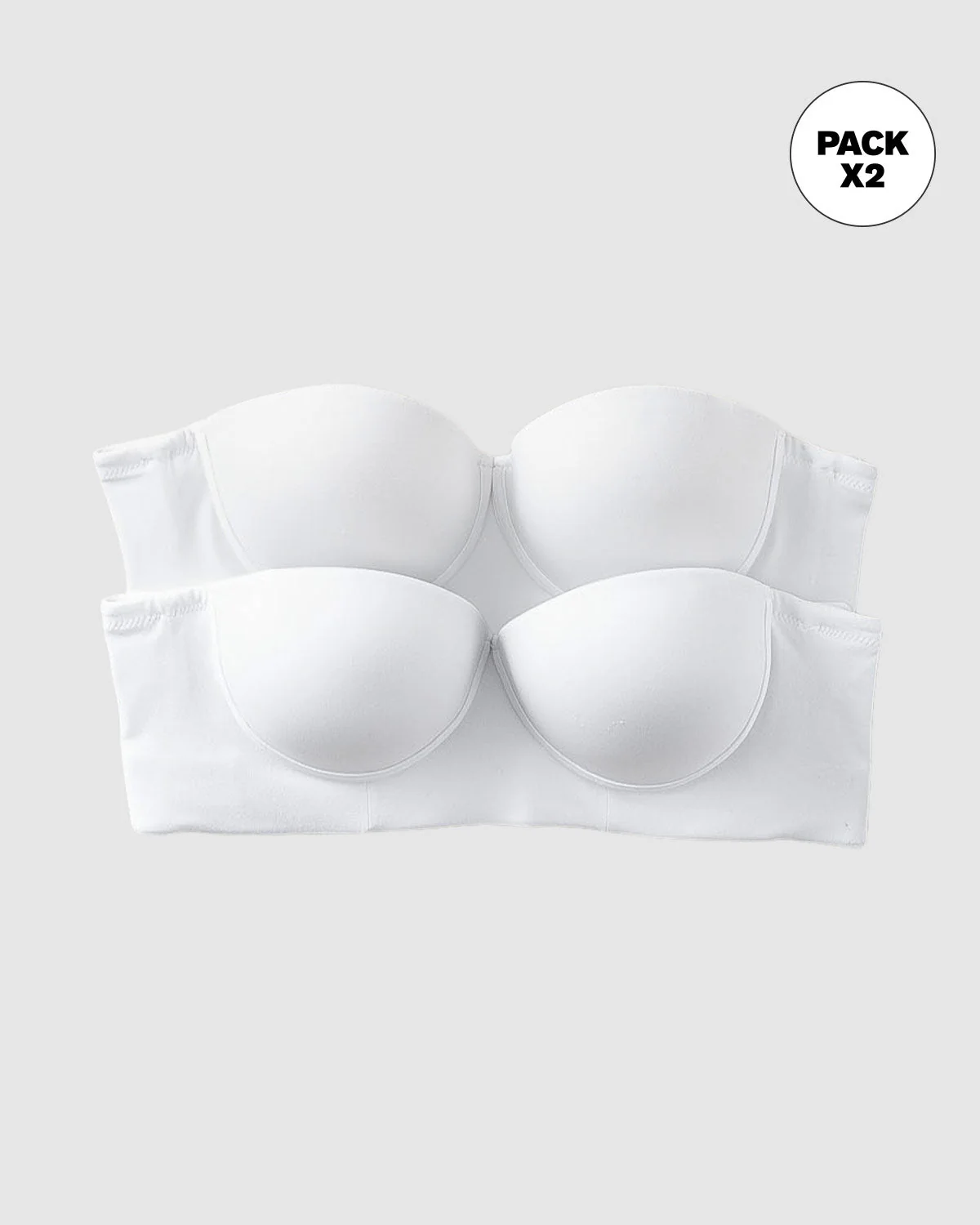 Lot de 2 soutiens-gorge bustier 360° de perfection – Image 9