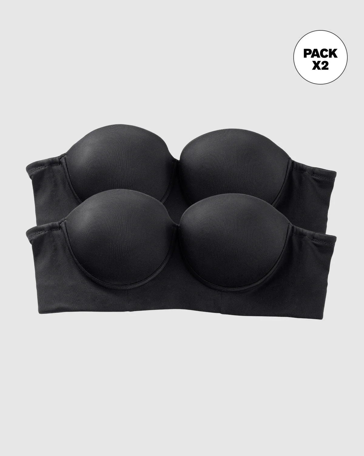 Lot de 2 soutiens-gorge bustier 360° de perfection – Image 5