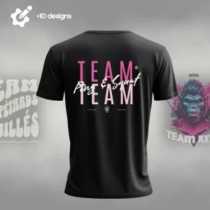 Personnaliser T-SHIRT UNISEX LÉGER (Compétition de type Crossfit, Hyrox)