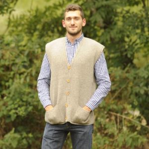 VESTE LAINE HOMME COTENTIN