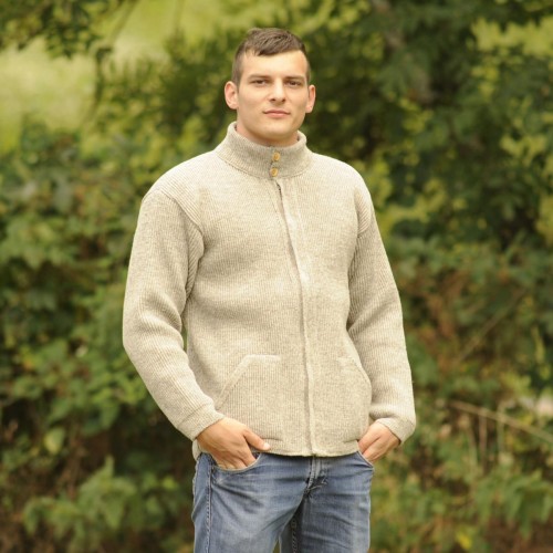 VESTE LAINE HOMME OUESSANT – Image 2