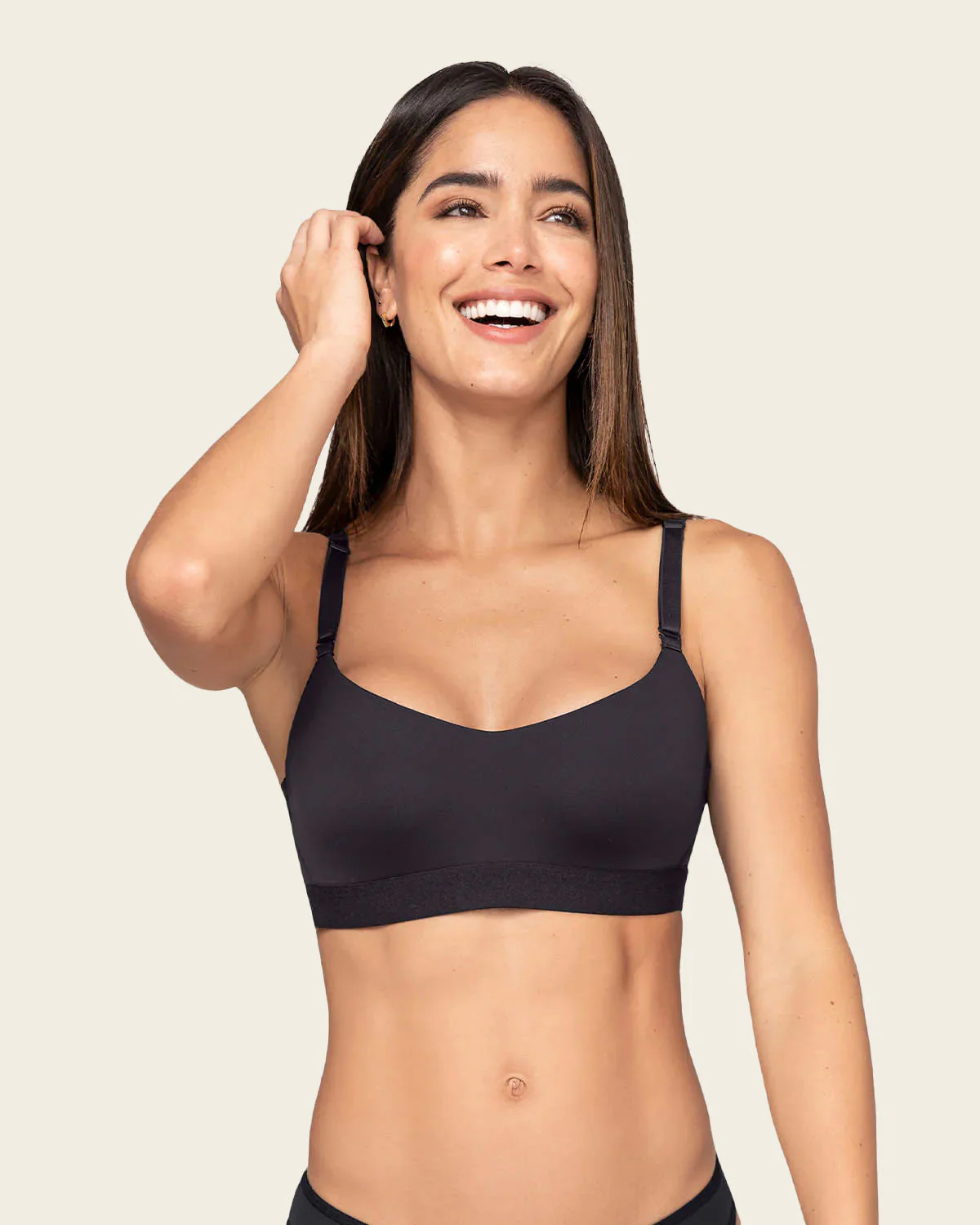 Haut de soutien-gorge ultraléger avec bonnets internes fixes – Image 5