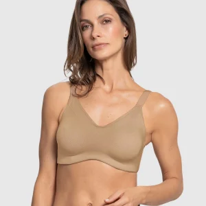 Soutien-gorge haute couvrance en coton