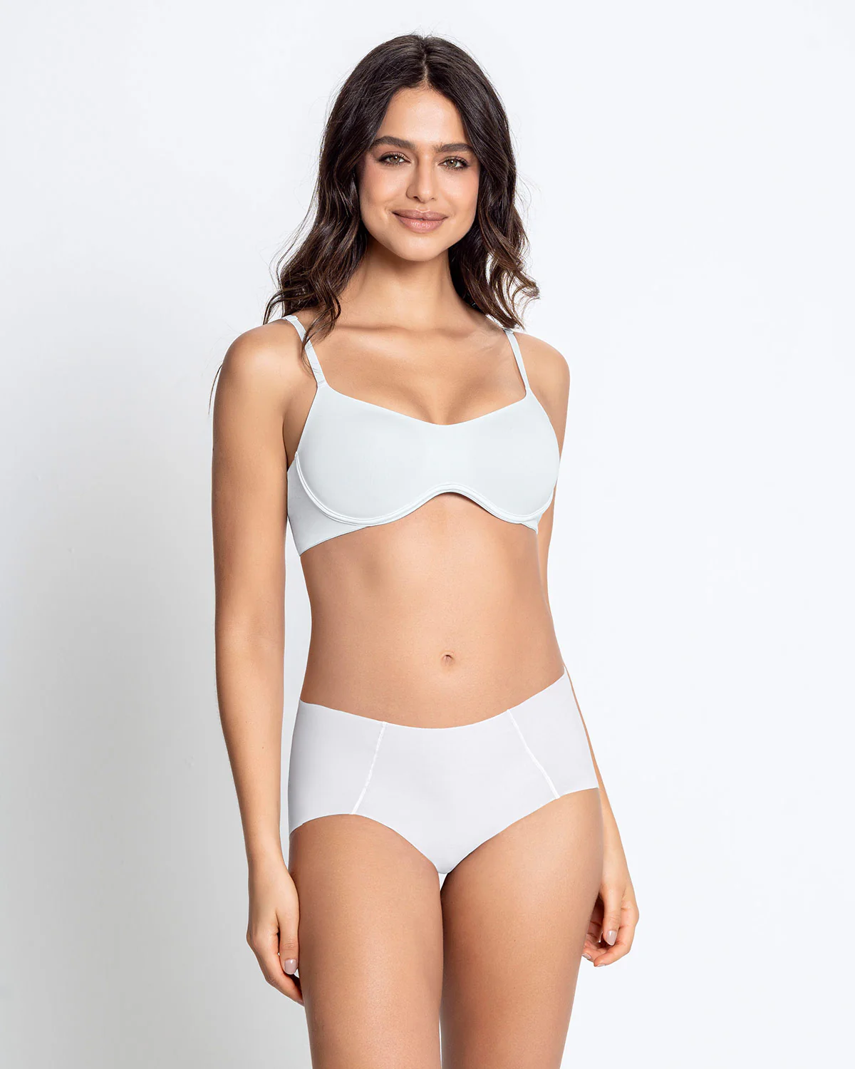 Bustier convertible en dentelle à demi-bonnets – Image 7