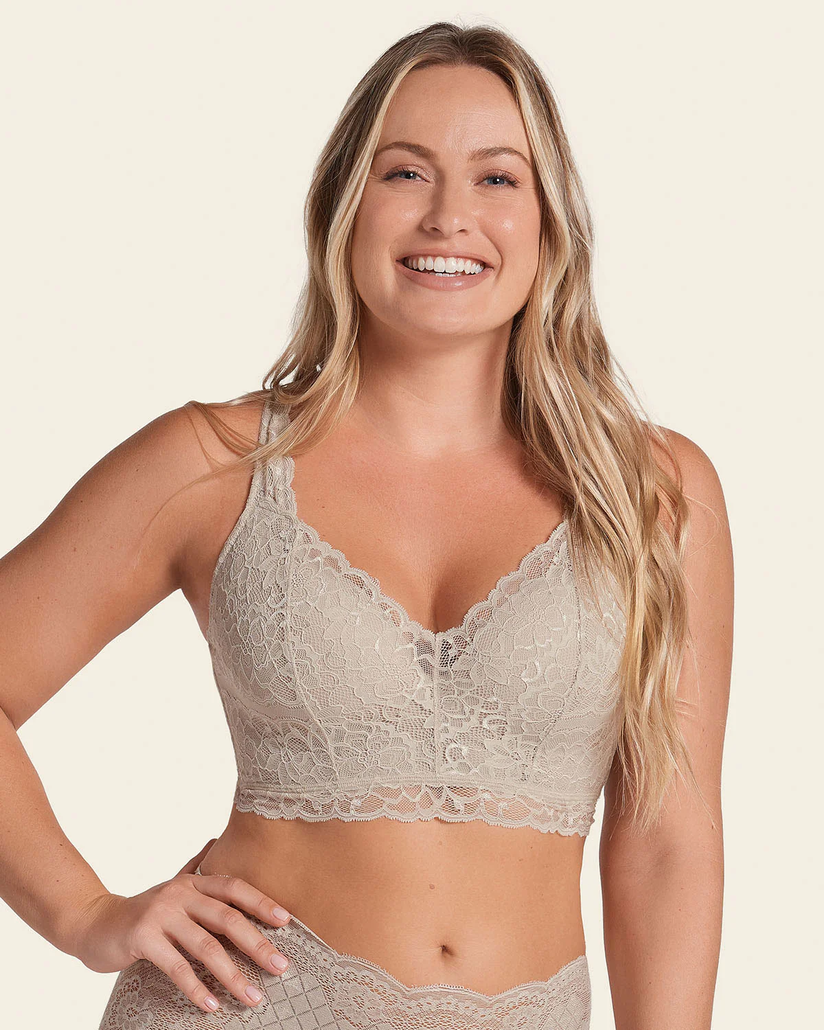 Lot de 2 soutiens-gorge en dentelle idéal pour les poitrines lourdes Sexy Support – Image 7