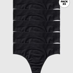Lot de 3 Brésiliennes taille haute en technologie Seamless