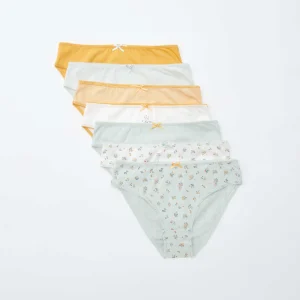 Lot de 7 culottes JAUNE