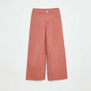 Pantalon en jean coupe large / wide leg ROSE