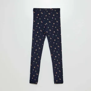 Legging long en jersey Bleu marine