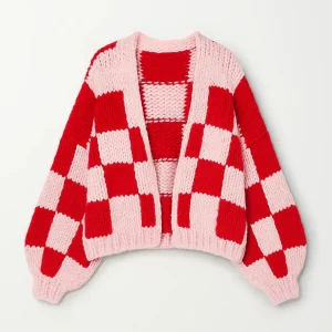 Cardigan Femme | coupe oversize | maille épaisse sans fermeture pour Hiver