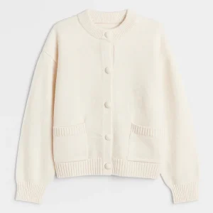 Cardigan Femme | coupe droite | maille douce boutonnée pour Hiver