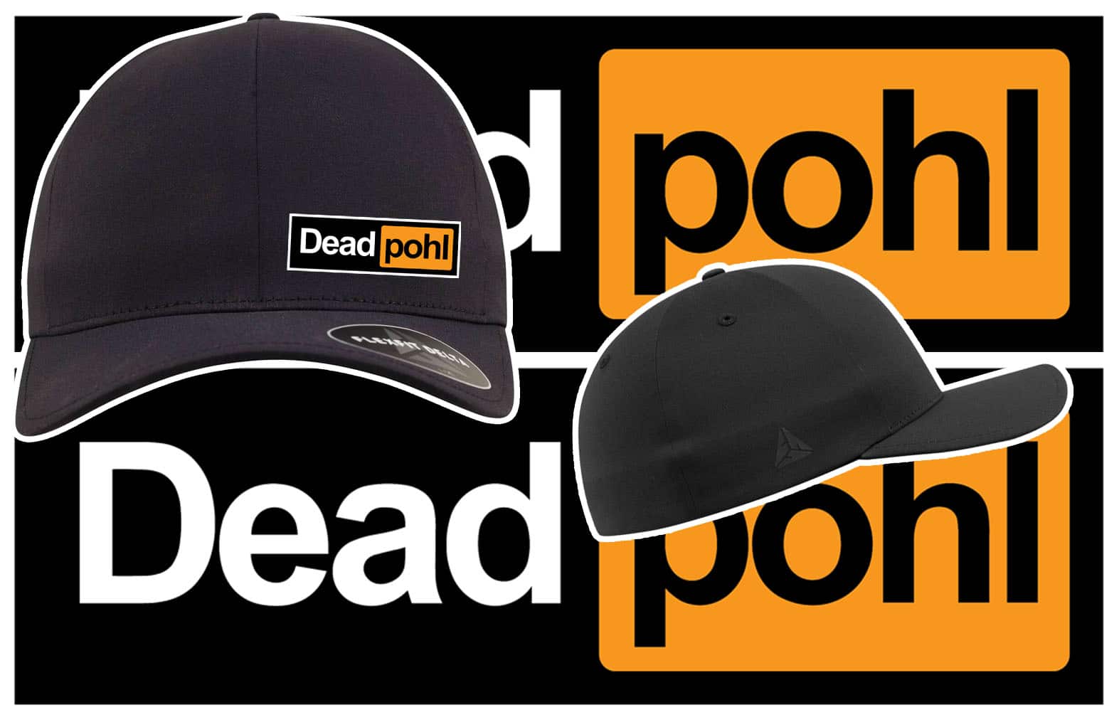 DeadPohl Edition Limitée Casquette FlexFit Yupoong DELTA anti-poussière