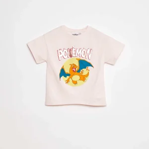 Tee-shirt imprimé 'Pokémon' ROSE