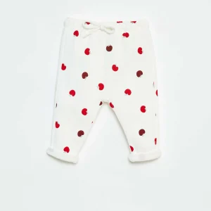 Pantalon sarouel imprimé BLANC
