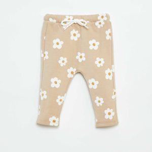 Pantalon sarouel imprimé BEIGE
