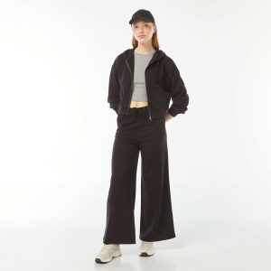 Pantalon jogging large NOIR