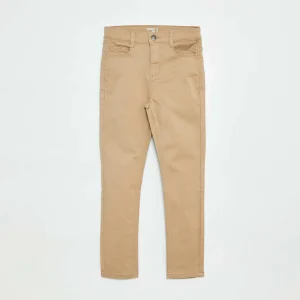 Pantalon Skinny / coupe très ajustée 5 poches BEIGE