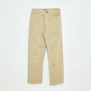 Pantalon droit - regular fit à 5 poches BLANC