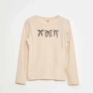 T-shirt imprimé BEIGE
