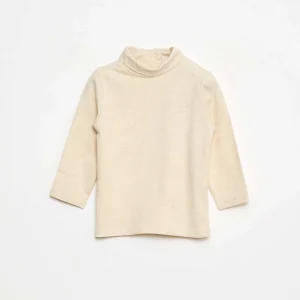 Sous-pull à col montant uni BEIGE