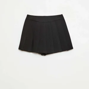 Jupe maille unie NOIR