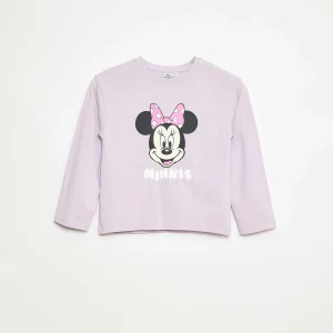 T-shirt 'Stitch' 'Angel' 'Disney' à manches longues VIOLET
