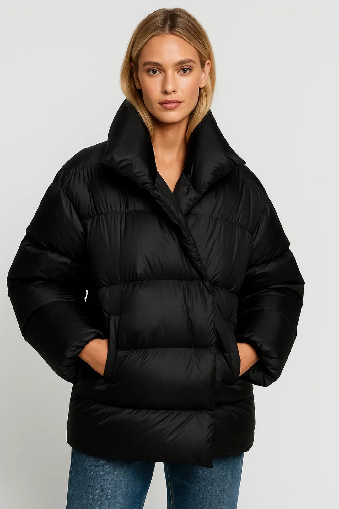 Doudoune Femme | oversize | matelassée croisée pour Hiver