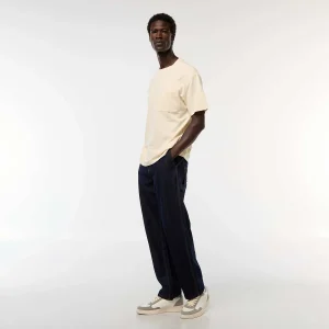 Pantalon en denim style Carpenter BLEU