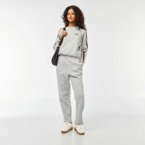 Jogging large en molleton GRIS