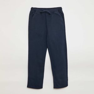 Jogpant avec cordons de serrage BLEU