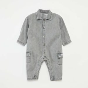 Combinaison en jean GRIS