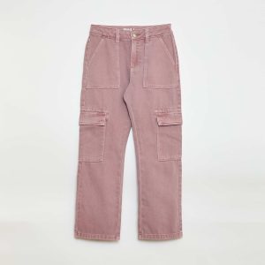Pantalon en denim multipoches VIOLET