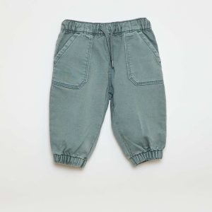 Pantalon relax fit BLEU