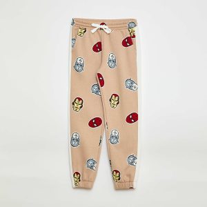 Pantalon jogging 'Marvel' BEIGE