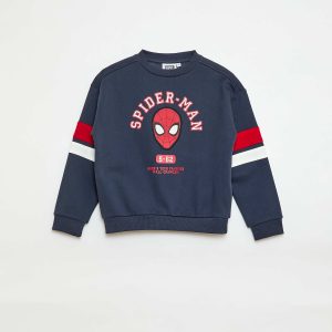 Sweat à col rond 'Spider-man' BLEU