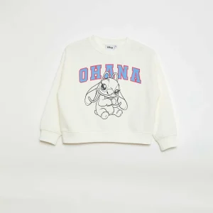 Sweat 'Ohana' 'Disney' BLANC
