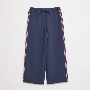 Pantalon style jogging BLEU