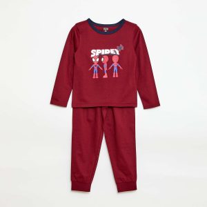 Pyjama long imprimé 'Marvel' ROUGE