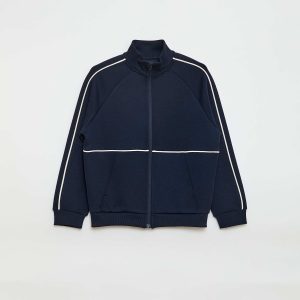 Sweat avec ouverture zippée BLEU