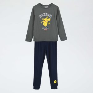 Ensemble pyjama long 'Pokemon' - 2 pièces BLEU