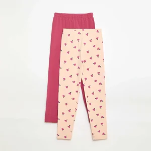 Lot de 2 Leggings longs ROSE