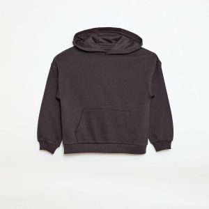 Sweat loose à capuche NOIR