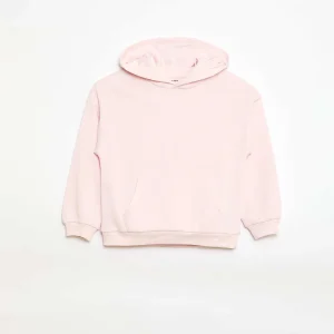 Sweat loose à capuche ROSE